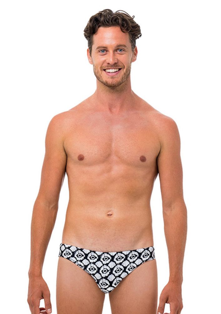 [69SLAM] Men's Ikat Diamond Hubert Trunk, Swimsuit Bottom, Men's Swimwear, Beachwear, Short Pants